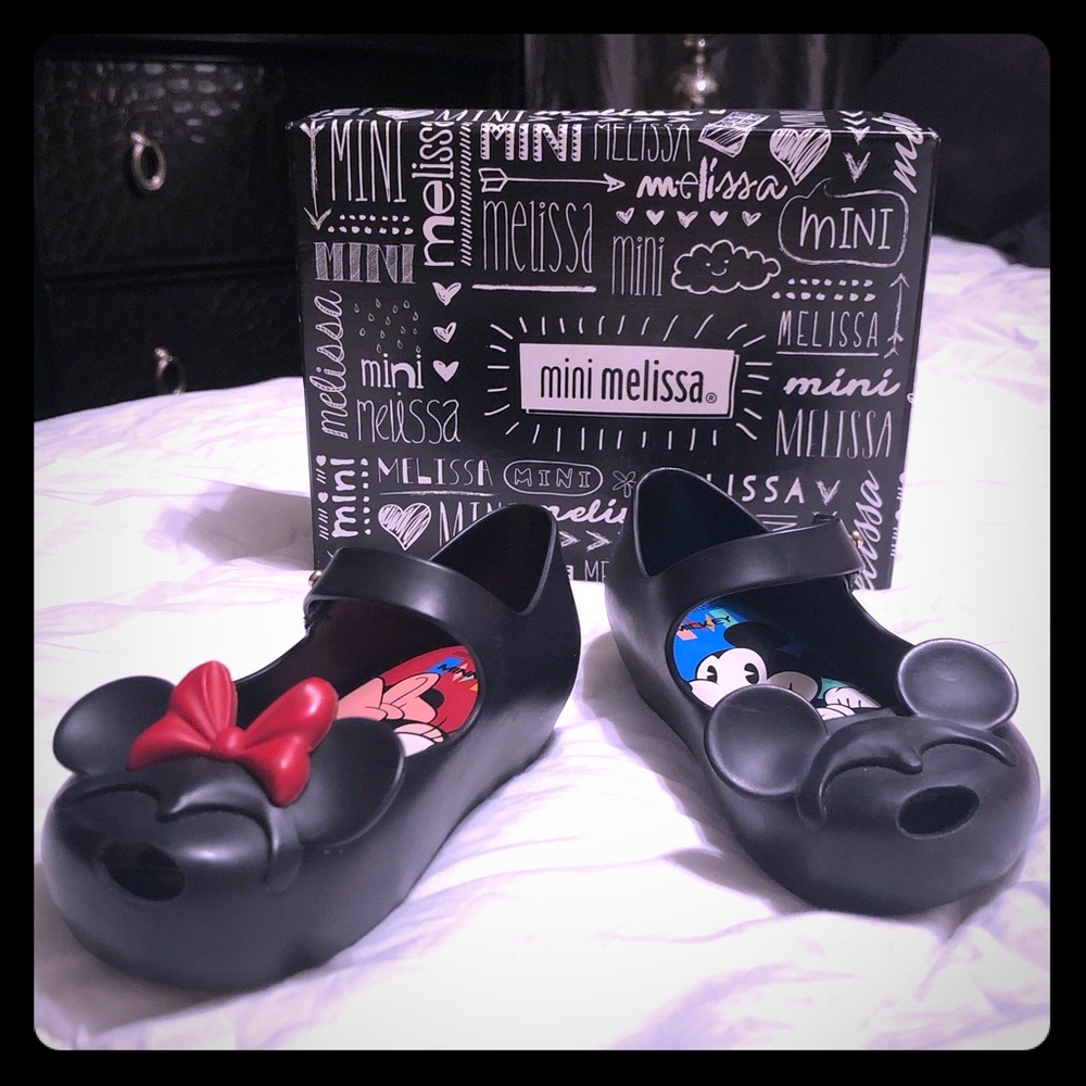 MINI MELISSA MICKEY & MINNIE size 8